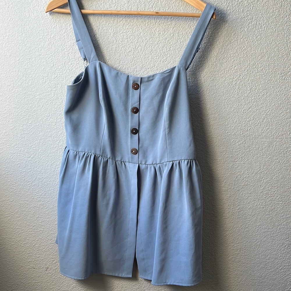 Grace Karin Women’s Smock Front Slit Tank